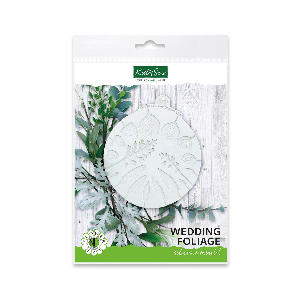 Moule en silicone Fleur Pro Feuillage de mariage