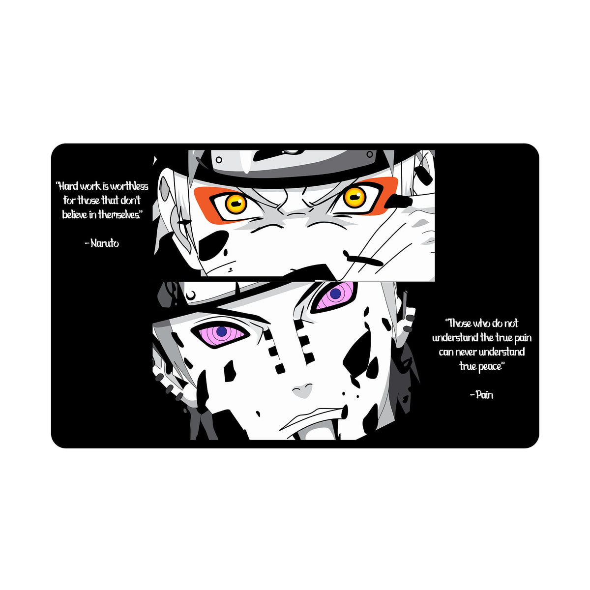 Tapis de jeu Naruto contre Pain