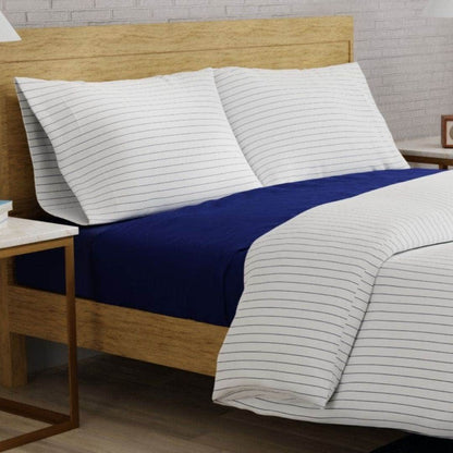 Housse de couette en percale de coton bio Essential