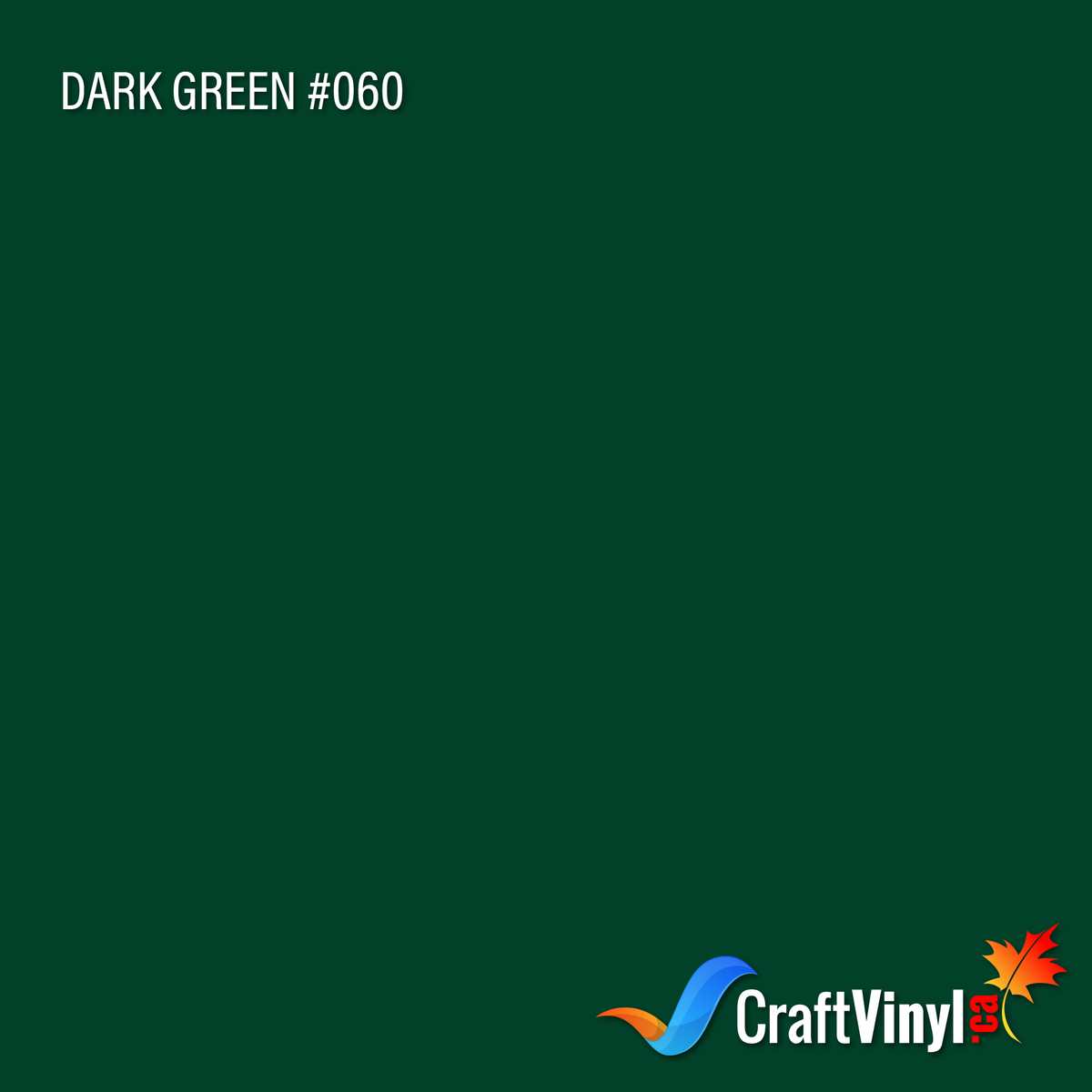 Vinyle Oracal 651 Brillant Vert Foncé #060