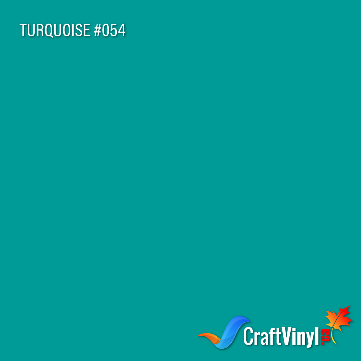 Oracal 651 Glossy Turquoise #054 12''x5ft