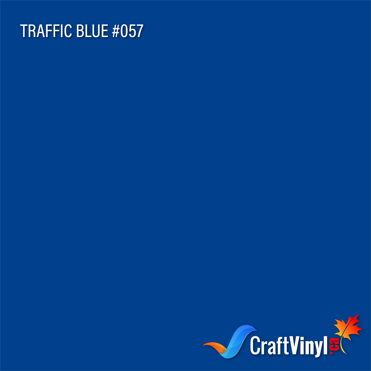 Oracal 651 Bleu Trafic Brillant #057