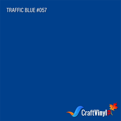 Oracal 651 Bleu Trafic Brillant #057