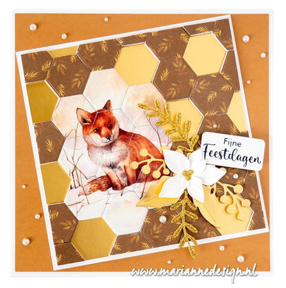 Matrice de découpe Marianne Design Craftables - Pixel Hexagon