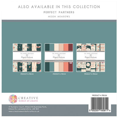 The Paper Boutique Perfect Partners - Prairie lunaire 8x8 Motifs floraux