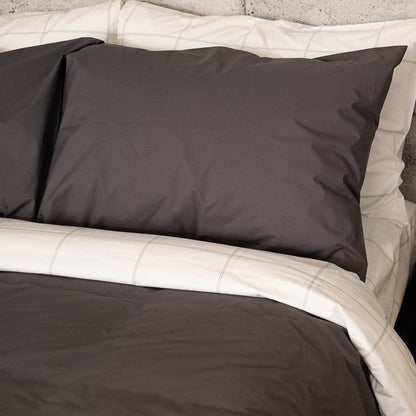 Housse de couette en percale de coton bio Essential