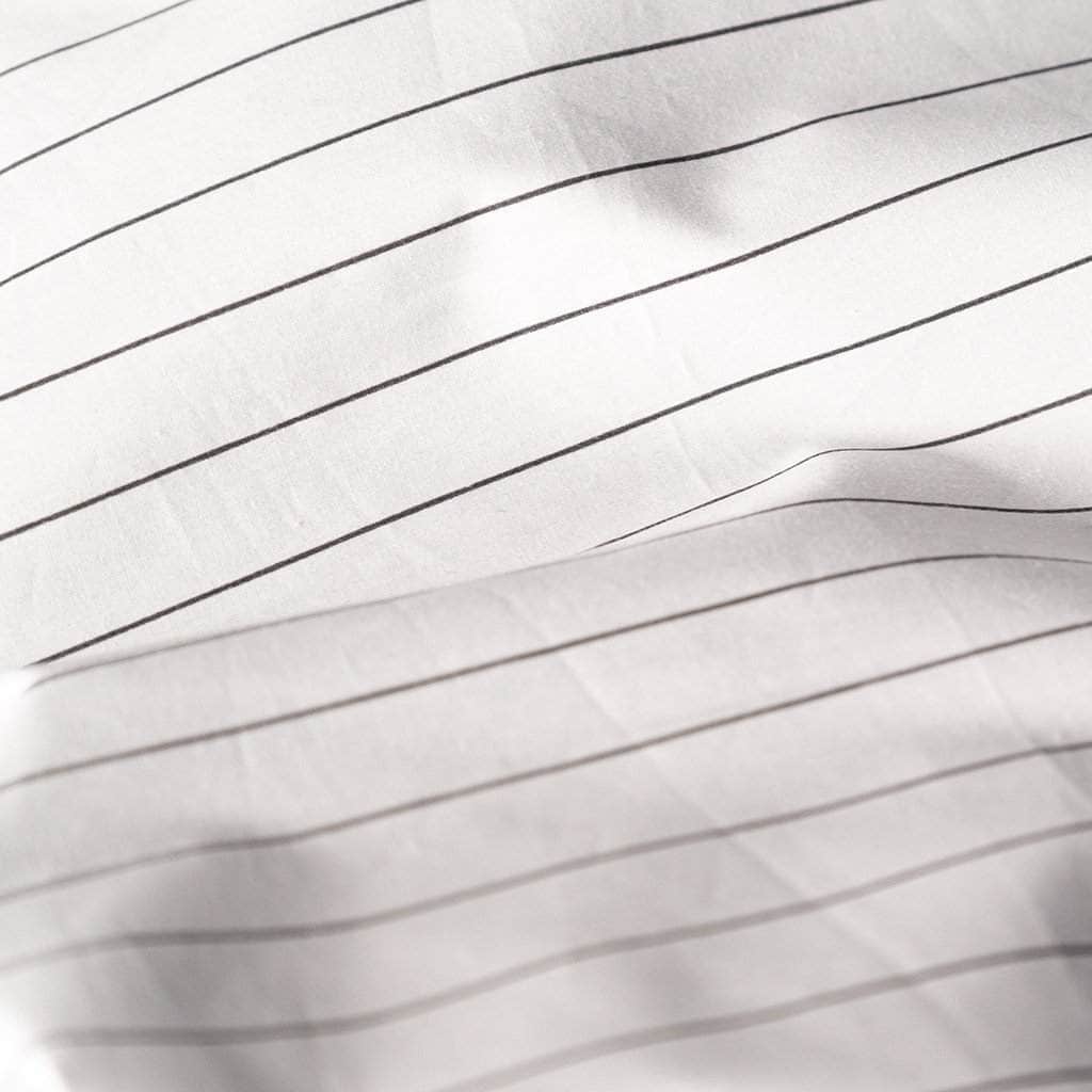 Housse de couette et taies d'oreiller en percale de coton bio essentielle