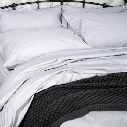 Housse de couette en percale de coton bio Essential