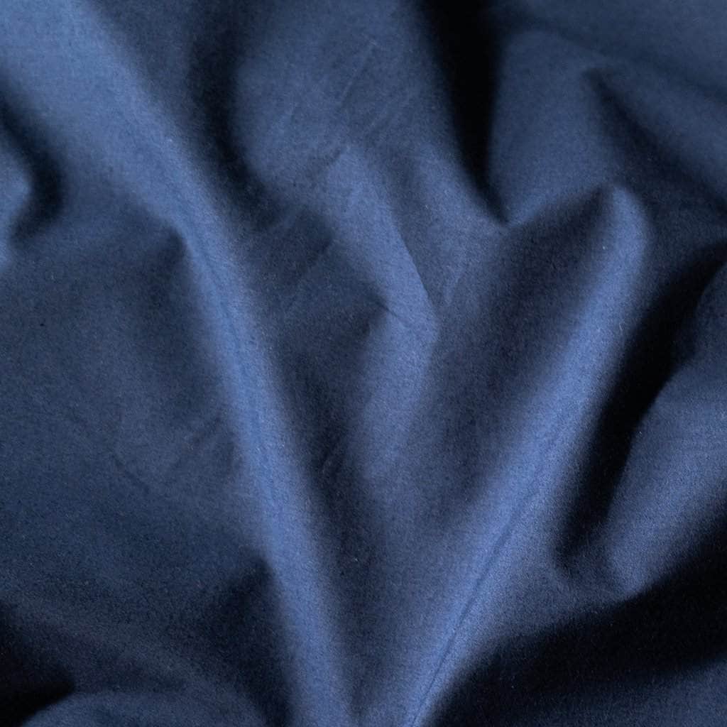 Housse de couette et taies d'oreiller en percale de coton bio essentielle