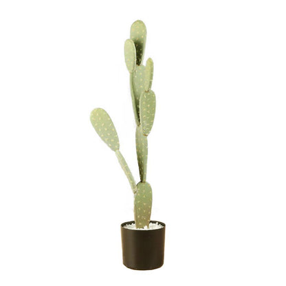 Plante en pot artificielle Penka Cactus 66 cm