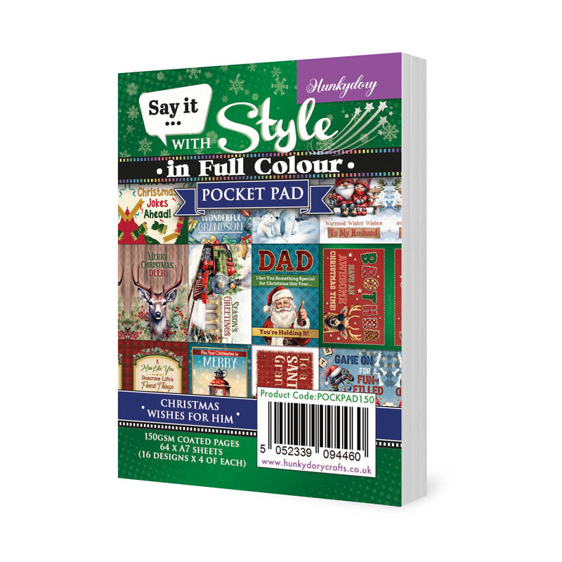 Dites-le avec style en couleur - Vœux de Noël pour lui