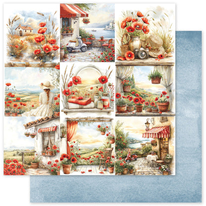 Poppy Garden 12x12 Paper Collection 34620