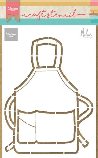 Pochoir de masque Apron by Marleen