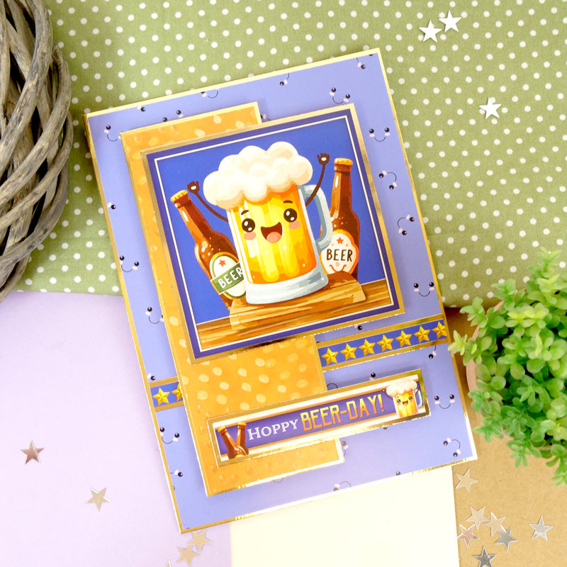 Feuille de dessus pleine d'humour – Jeu de mots d'anniversaire !