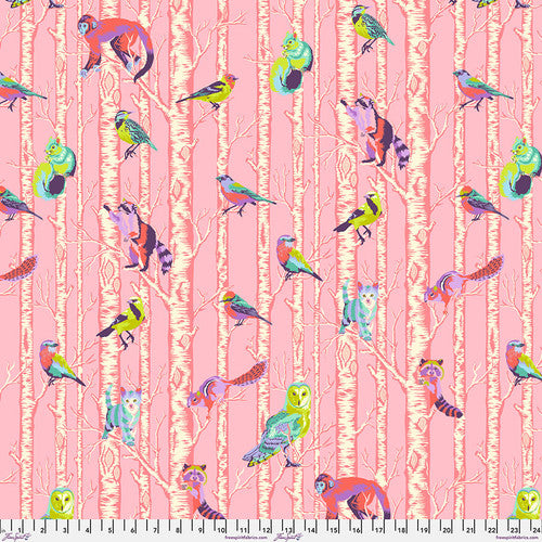 Tula Pink - Full Moon Forest II - Family Tree - Honey - PWTP245.HONEY
