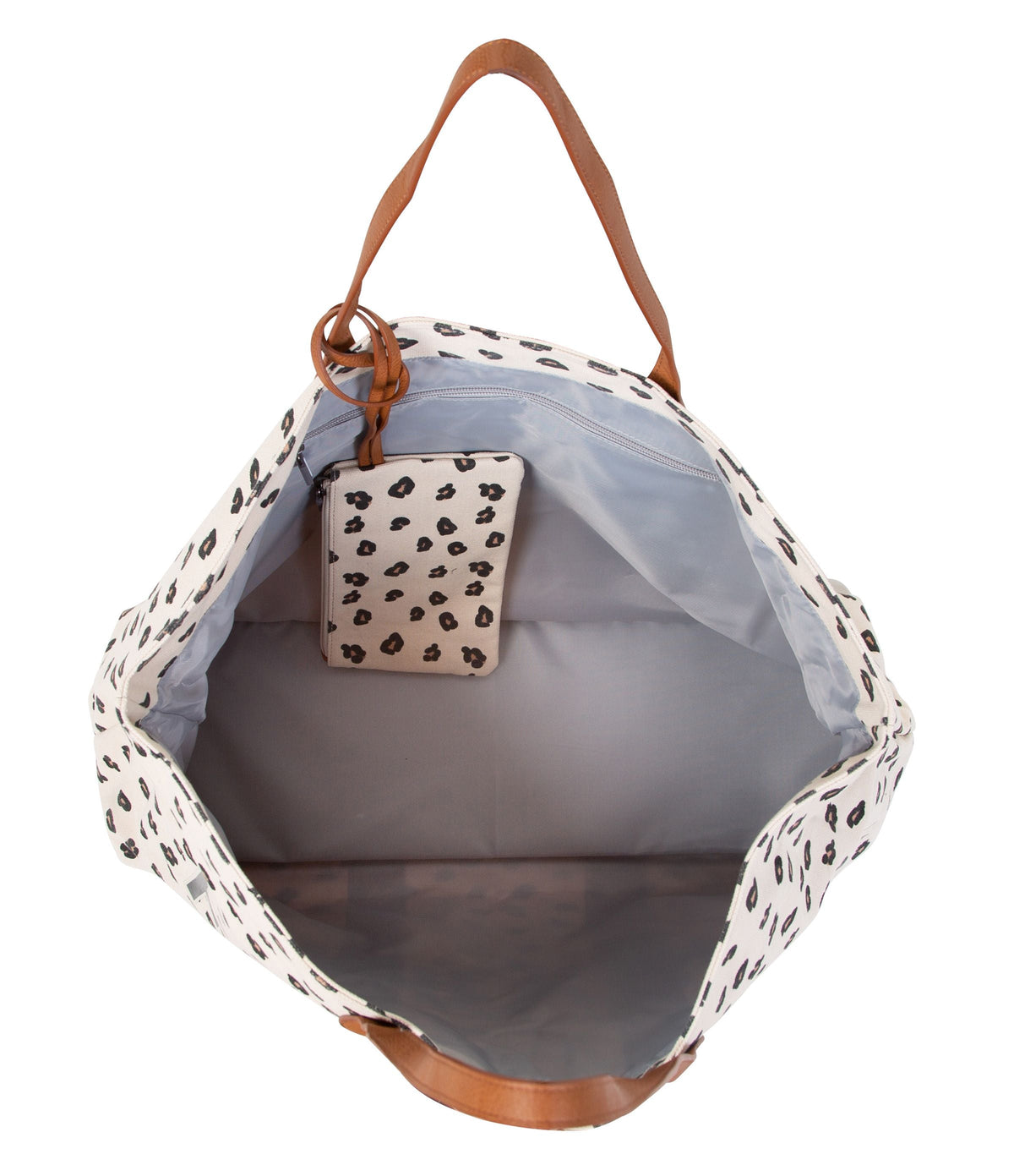 Sac familial imprimé léopard audacieux