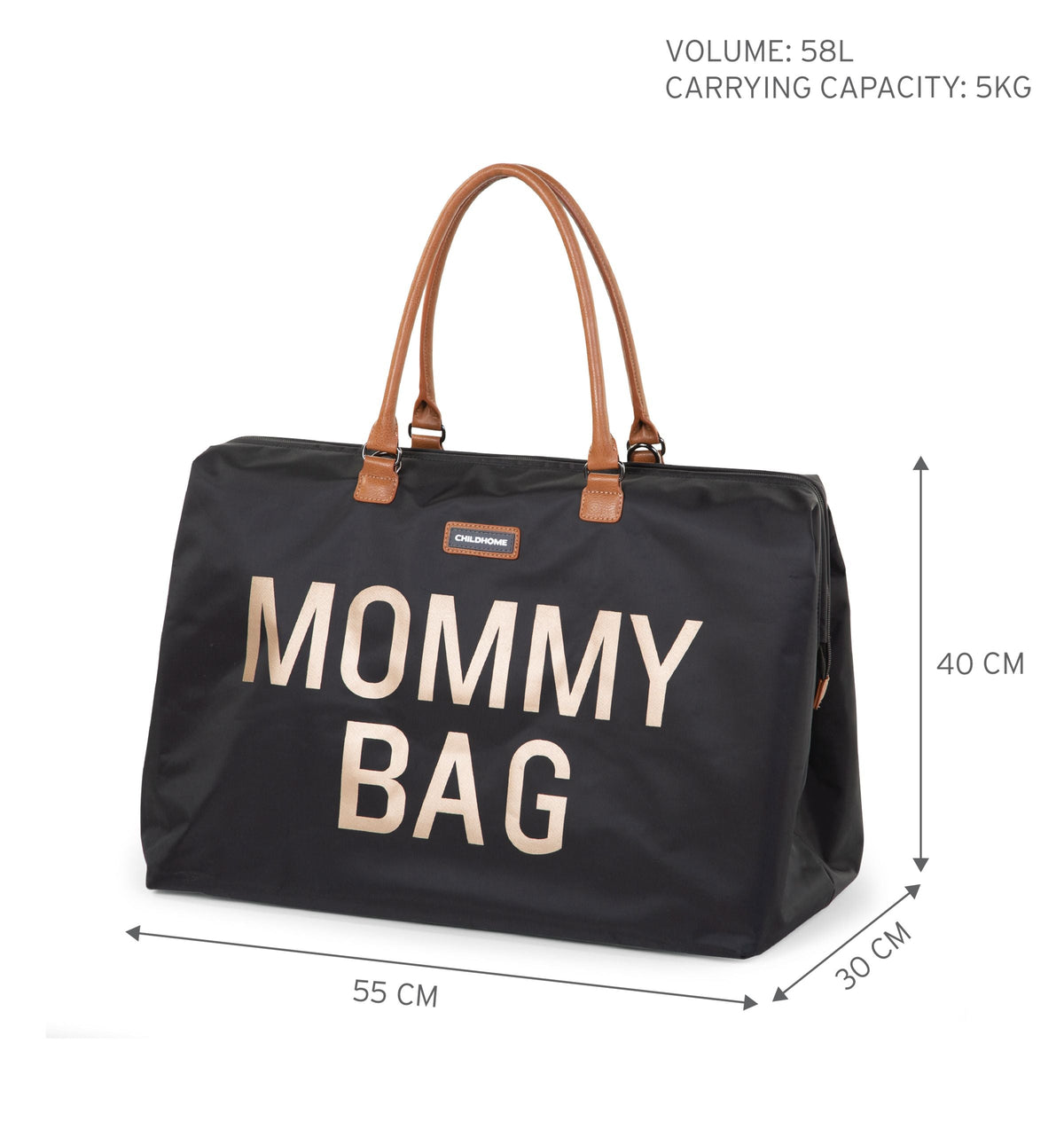 Sac Maman Toujours Prête Noir