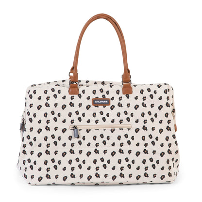 Sac à langer imprimé léopard audacieux