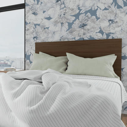 Housse de couette et taies d'oreiller en percale de coton bio essentielle