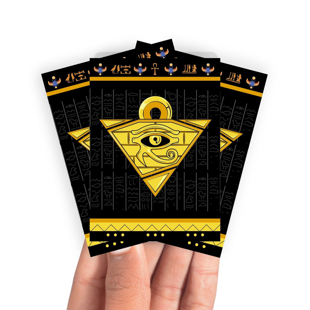 Protège-Cartes Glyphes de l'Âme du Pharaon