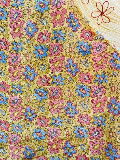 Robe longue caftan en pure soie modèle Avatar PRC7301