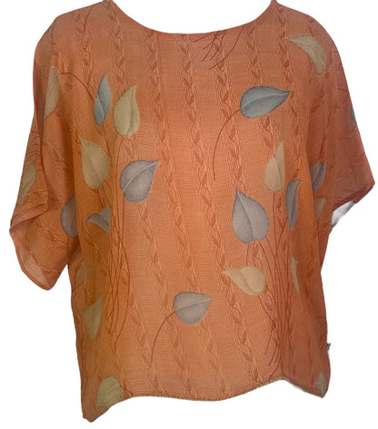 PRG4949 Haut Boxy en Soie Pure Transparente Avatar
