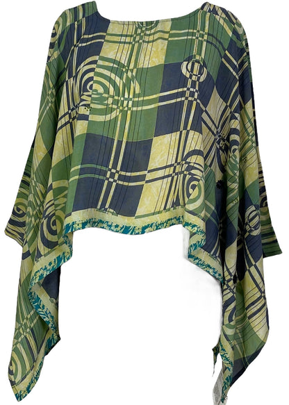 PRC6952 Poncho-capelet Pure Soie Avatar