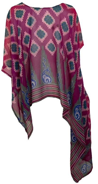 PRG6755 Sheer Avatar Pure Silk Versatile Vest