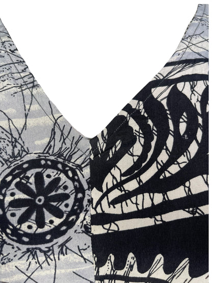 PRC7002 Avatar Pure Silk Waterfall Top