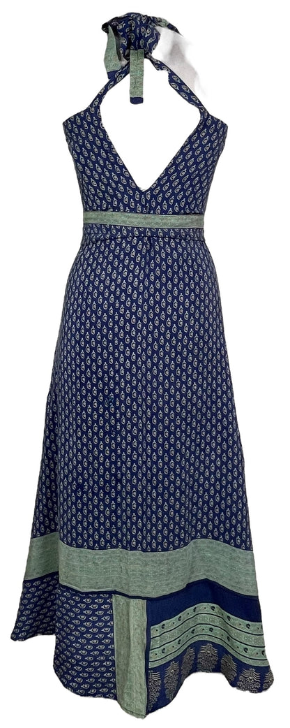 PRC7687 Avatar Pure Silk Maxi Dress with Belt
