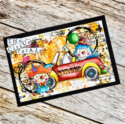 AALL and Create - Set de tampons A6 - The Big Top