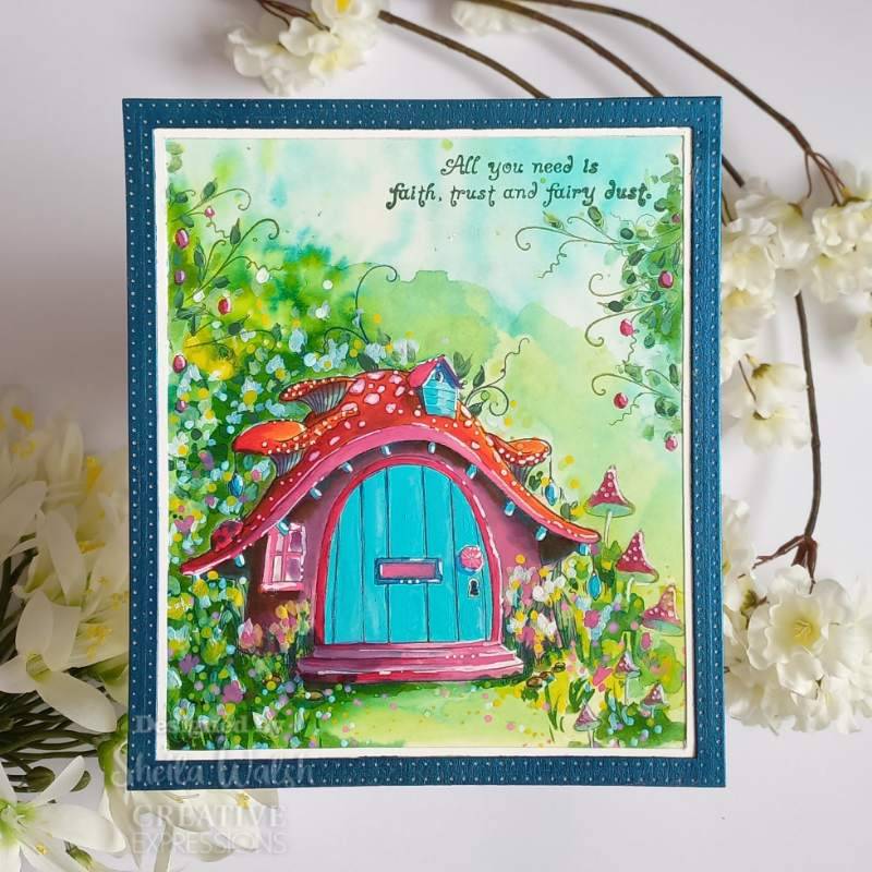Pink Ink Designs A-Door-Able Lot de tampons transparents 6 po x 8 po