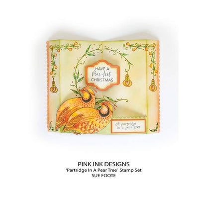 Pink Ink Designs Le Pic à La Poire 6 po x 8 po Set de Tampons Transparents