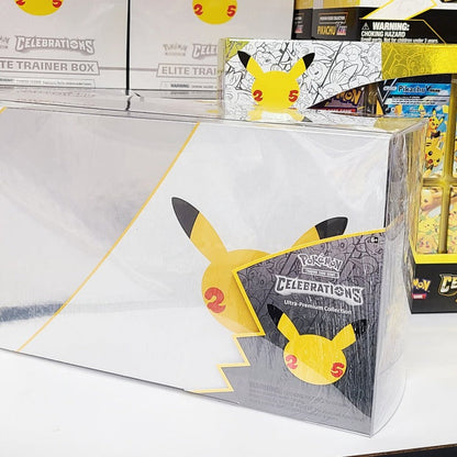 Pokemon Celebrations Ultra Premium Booster Collection Box EVORETRO PET Protector 0.45MM - Pack of 1