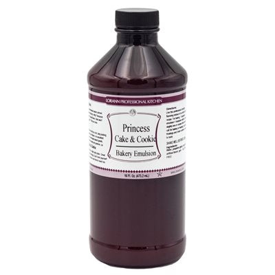 Princess Cake & Cookie Bakery Emulsion - 4 oz. - 16 oz. - 1 Gallon - 5 Gallons - Bakery Emulsions Canada - Ships Free Within Canada on Orders Above CAD $199