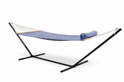 Hamac matelassé de luxe avec support à 3 pieds