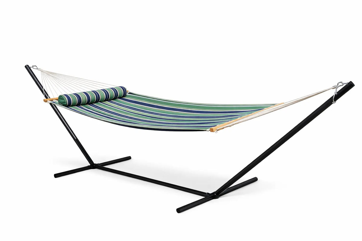 Hamac matelassé de luxe avec support à 3 pieds
