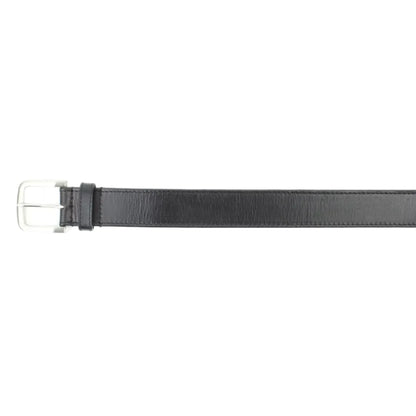 Men’s Buff Grain Leather Travel Belt with Secret Internal Zipper Pocket