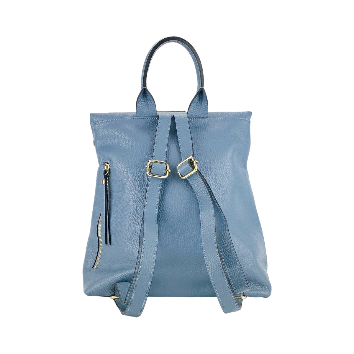 RENATO BORZATTA Sac à Dos Moderne Souple pour Femme – Cuir Véritable, Fabriqué en Italie