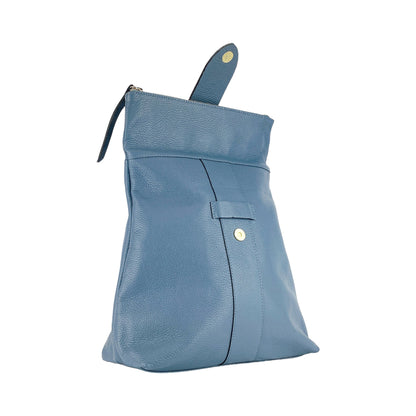 RENATO BORZATTA Sac à Dos Moderne Souple pour Femme – Cuir Véritable, Fabriqué en Italie