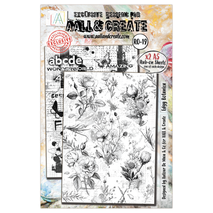 AALL and Create - Décals A5 - Edgy Botanica