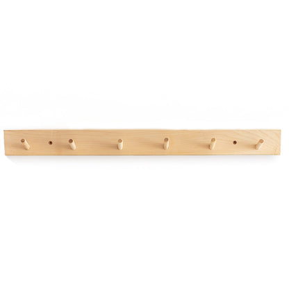 Wall-mounted coat rack