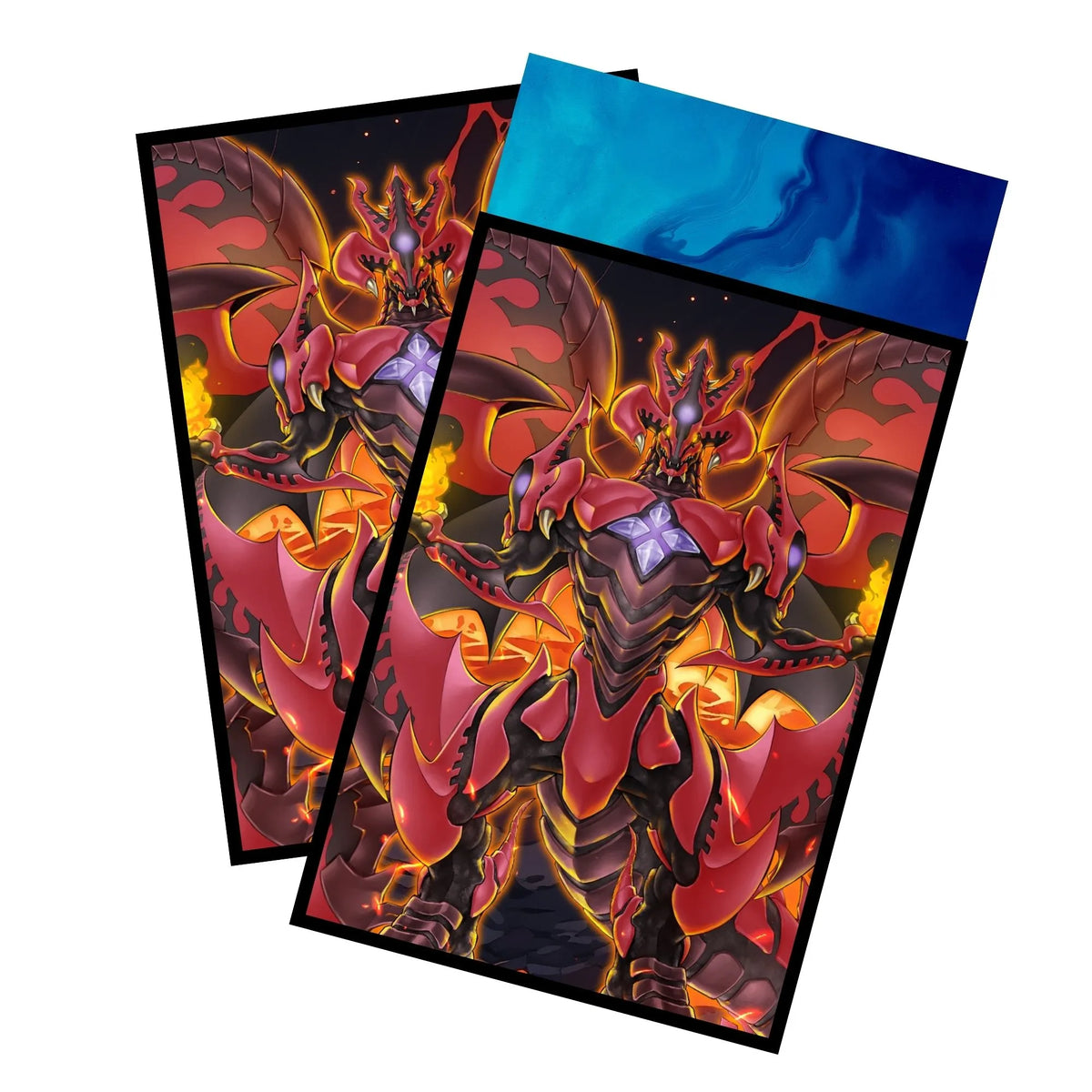 Protège-cartes Dragon Supernova Rouge