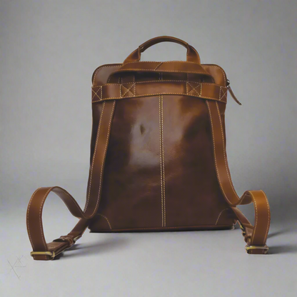 Sac à dos en cuir Rugged Earth