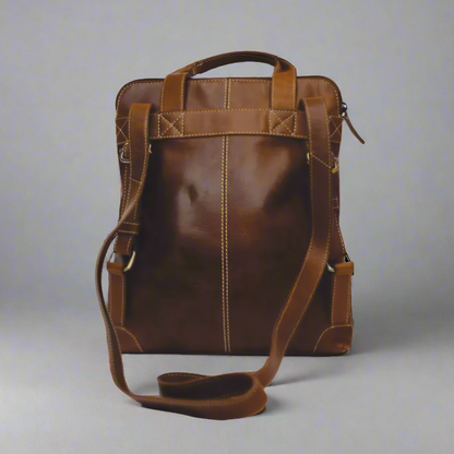 Sac à dos en cuir Rugged Earth