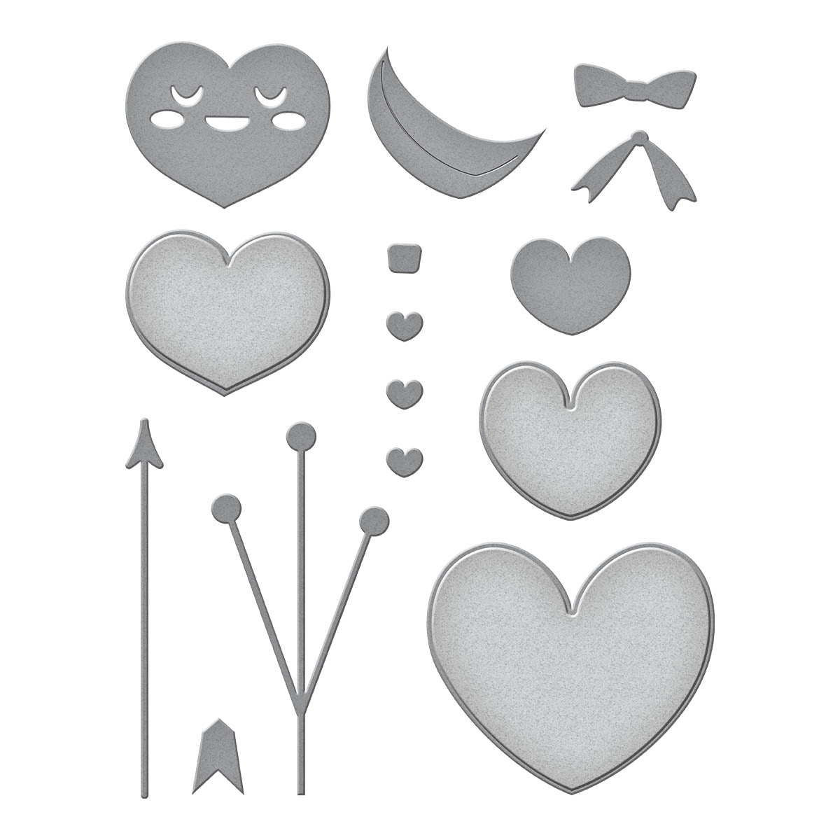 Matrice de découpe Gnome Drive Hearts for You de la collection Gnome Drive