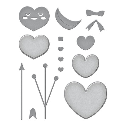 Matrice de découpe Gnome Drive Hearts for You de la collection Gnome Drive