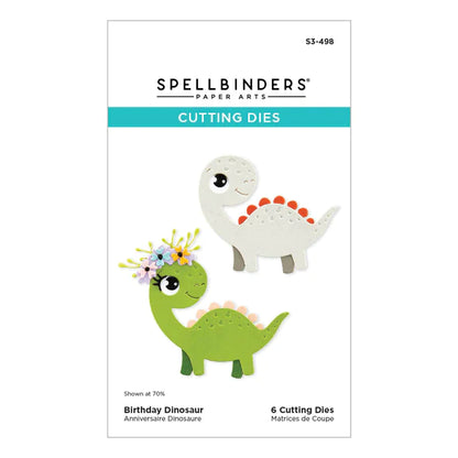 Matrices de découpe Dinosaure Anniversaire de la collection Monster Birthday