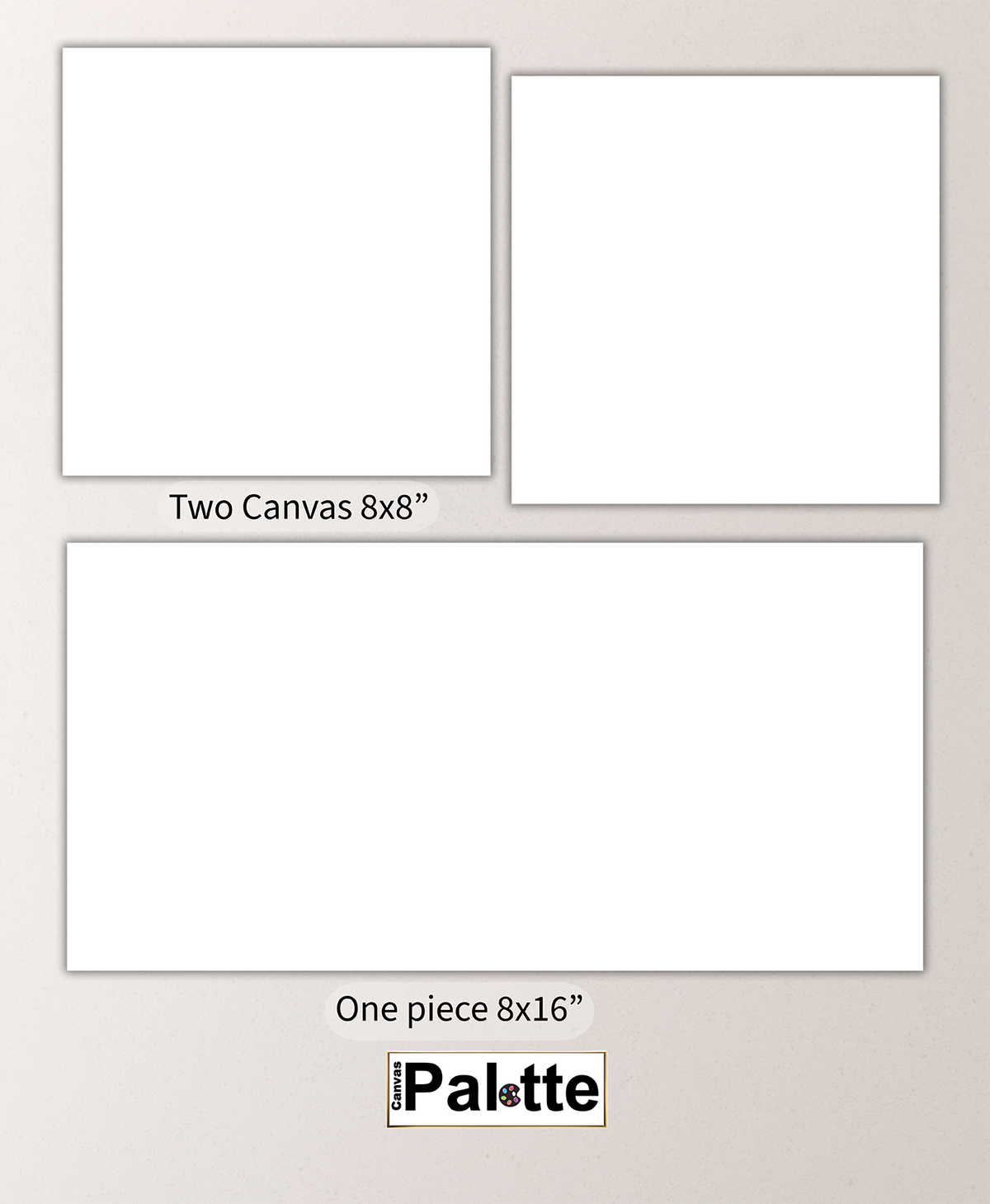 Histoire Superposée – Ensemble de 3 toiles verticales pour affichage portrait