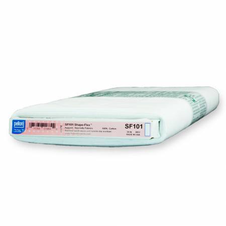 Pellon - SF101 - Shape-Flex Traditional Woven Cotton Fusible Stabilizer - BOLT